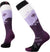Smartwool Ski Snowpocalypse Pattern OTC Socks - Women's - Purple Iris