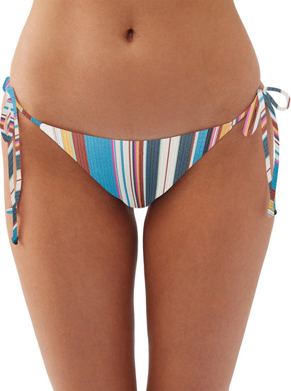 O'Neill Lookout Stripe Maracas Tie Side Bikini Bottom - Women's