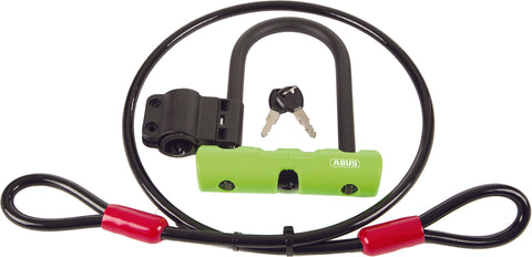 ABUS Ultra 410 Mini U-Lock And Cable - 140mmx150mm