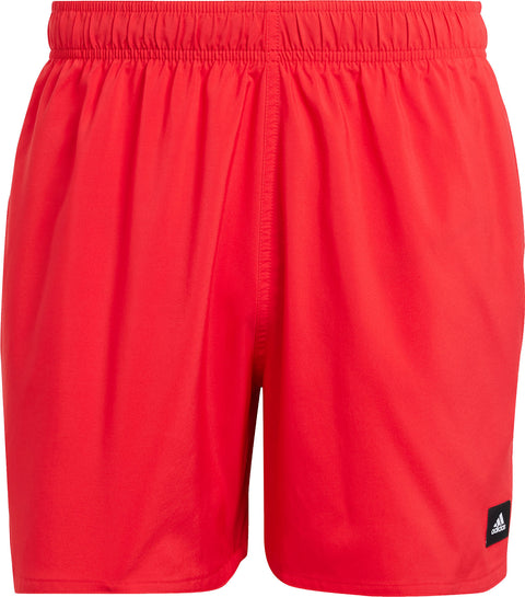 adidas Solid CLX Short-Length Swim Shorts - Men's