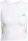 adidas Adi365 Iconic Running Crop Tank Top - Women's - White