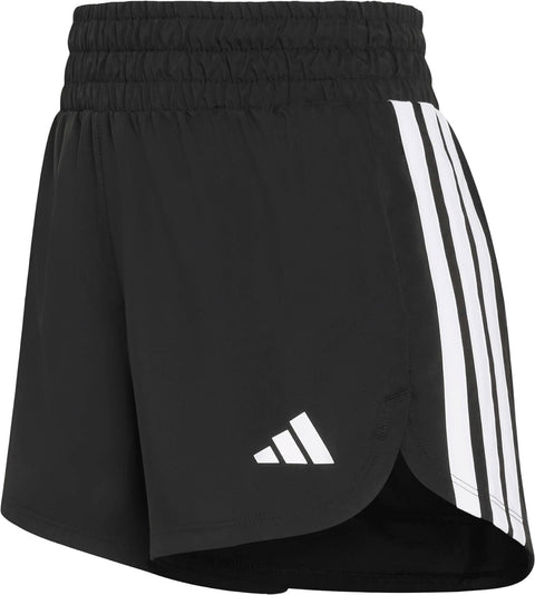 adidas Pacer Workout Woven High Rise Training Shorts 5 in - Women's