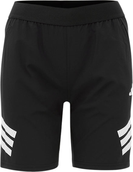 adidas Elastic Waistband 3-Stripes Woven Gym Shorts - Kids