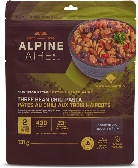 AlpineAire Foods Three Bean Chili Pasta