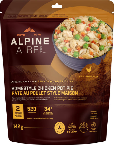 AlpineAire Foods Homestyle Chicken Pot Pie