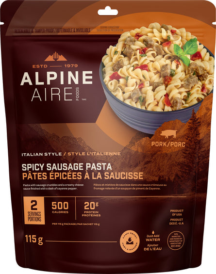AlpineAire Foods Spicy Sausage Pasta