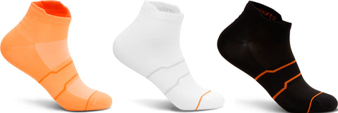 Altitude Sports Nylon Performance Ankle Cushionless Socks - 3-pack - Unisex
