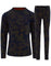 Altitude Sports Merino 250 Base Layer Set - Youth - Navy Heatmap