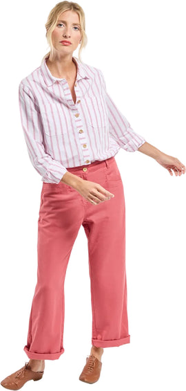 Armor Lux Striped Cotton and Linen Shirt - Women's