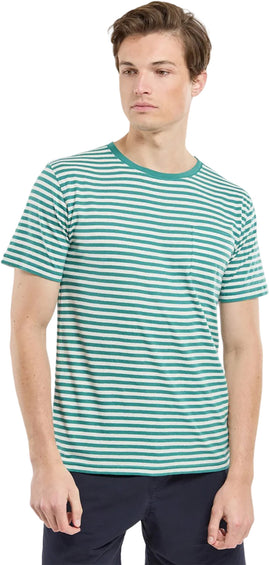 Armor Lux Cotton and Linen Striped Tee - Men's
