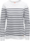 Armor Lux Port-Louis Breton Striped Cotton Jersey - Women's - Blanc - Rich Navy