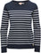 Armor Lux Port-Louis Breton Striped Cotton Jersey - Women's - Rich Navy - Blanc