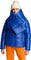 Alpenhaus Winekka 2-In-1 Reversible Puffer Jacket with Oversized Removable Scarf - Women's - Cobalt