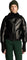 Alpenhaus Morinway Short Puffer Bomber Jacket with Oversized Rib Knit Collar - Women's - Black