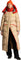Alpenhaus Tingwick 2-In-1 Maxi Puffer Jacket with Removable Sleeves - Women's - Sandstone