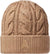 Alpenhaus Aspen Cable Knit Fold Over Beanie - Sandstone