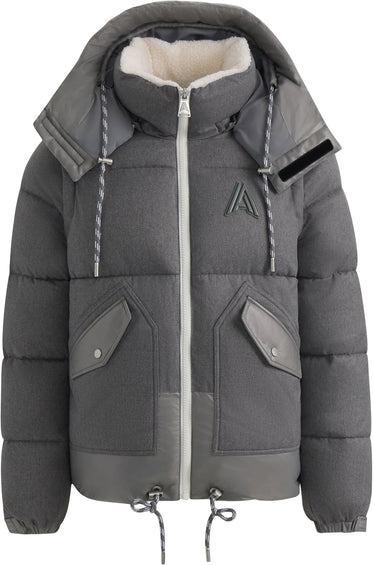 Alpenhaus Megeve- W 2-in-1 Relaxed Fit Puffer in Softly Brushed Fabric - Unisex
