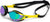 arena Cobra Edge Swipe Mirror Swim Goggles - Emerald - Yellow - Black