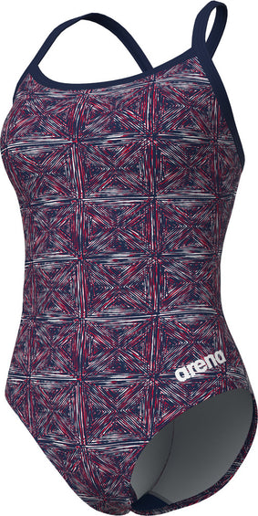 arena Abstract Tiles Swimsuit - Women's