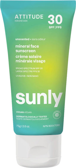 ATTITUDE Mineral Face Sunscreen SPF 30