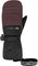 Auclair A-Peak 2-In-1 Mittens - Women's - Burgundy - Black