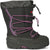 Baffin Young Snogoose Boots - Big Kids - Black - Plum