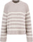 Barbour Irene Striped Crew Neck Jumper - Women's - Oat Stripe
