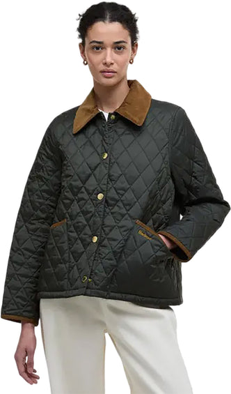 Barbour Icons Cropped Liddesdale Quilted Jacket - Women's