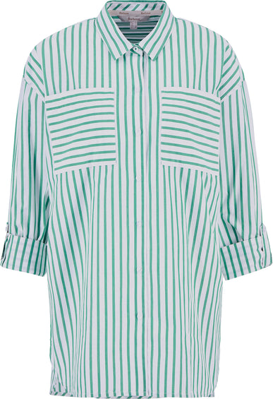 Barbour Nicola Striped Relaxed Long-Sleeved Shirt - Women's