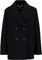 Barbour Indie Wool Peacoat - Women's - Black - Onyx Tartan