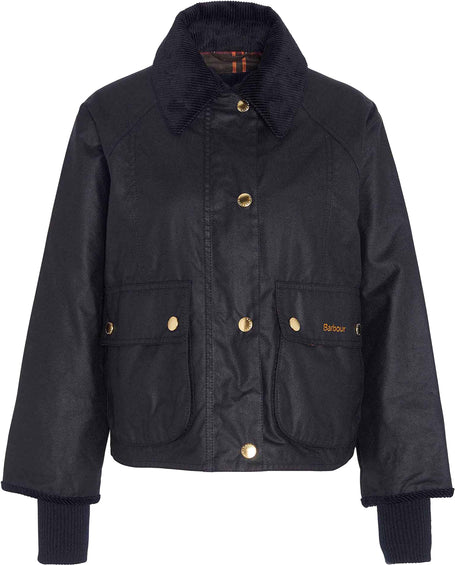 Barbour Beadnell Cropped Wax Jacket - Women's