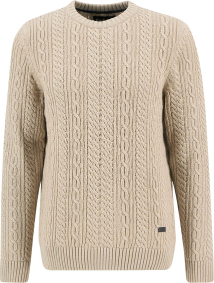 Barbour Lowfen Cable-Knit Jumper - Men's