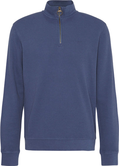Barbour Pique Interlock Half Zip Sweatshirt - Men's