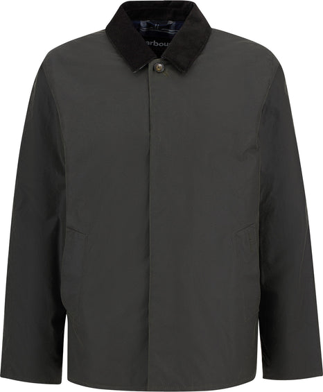 Barbour Lorden Short Waxed Mac Jacket - Men's