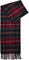 Barbour Wool Cashmere Tartan Scarf - Unisex - Winterberry Tartan