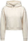 Black Diamond Crop Pullover Hoody - Women's - Off White