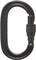 Black Diamond Oval Keylock Screwgate Carabiner - Black