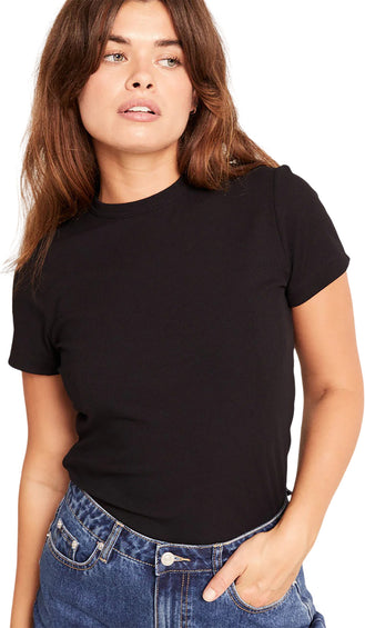 Boody Ribbed Crew Neck T-Shirt - Women's