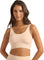 Boody Ribbed Seamfree Crop Bra - Women's - Shell