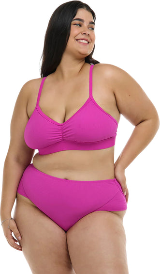 Body Glove Ibiza Drew Plus-Size D-F Cup Bikini Top - Women's