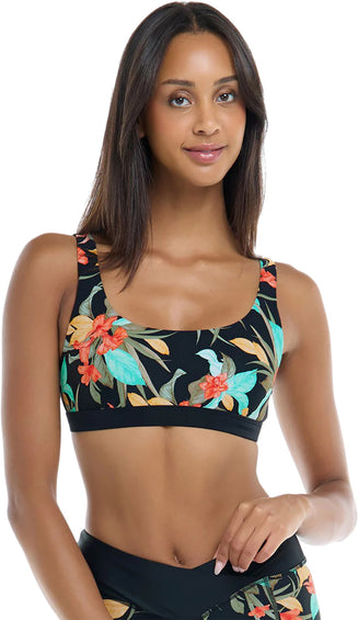 Body Glove Star Hamoa Cross-Over Sports Bra - Women's