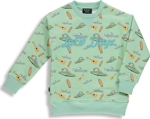 Birdz Lake Dayz Crewneck Sweatshirt - Kids