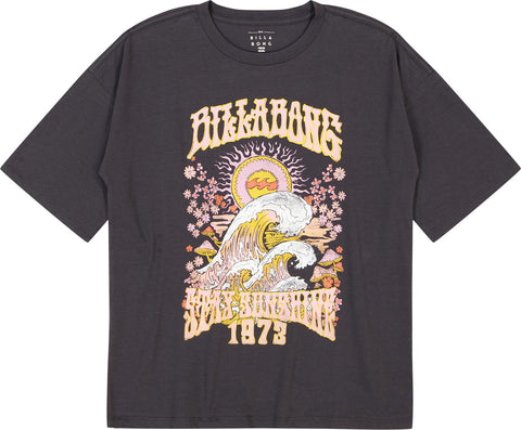 Billabong Stay Sunshine Oversized Short Sleeve T-Shirt - Girls