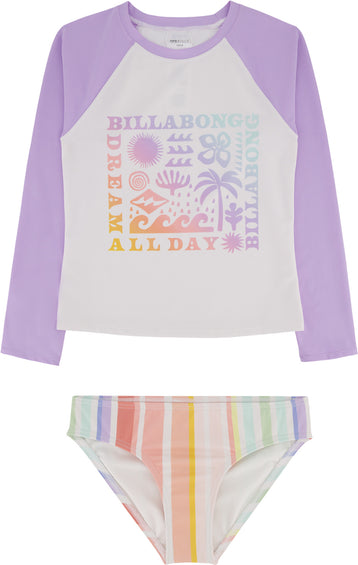 Billabong Youth Sandy Day Long Sleeve Rashguard Set - Youth