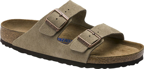 Birkenstock Arizona Soft Footbed Suede Leather Sandals [Narrow] - Women's