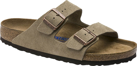 Birkenstock Arizona Soft Footbed Suede Leather Sandals [Narrow] - Women's