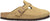 Birkenstock Boston Suede Leather Clog - Unisex - Latte Cream