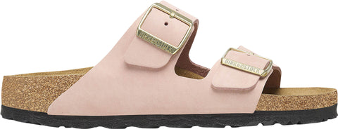 Birkenstock Arizona Soft Footbed Nubuck Leather Sandals - Women's