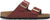 Birkenstock Arizona Soft Footbed Nubuck Leather Sandals - Unisex - Red