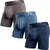 BN3TH Classic Boxer Briefs 3 Pack - Men's - Navy - Fog - Gargoyle